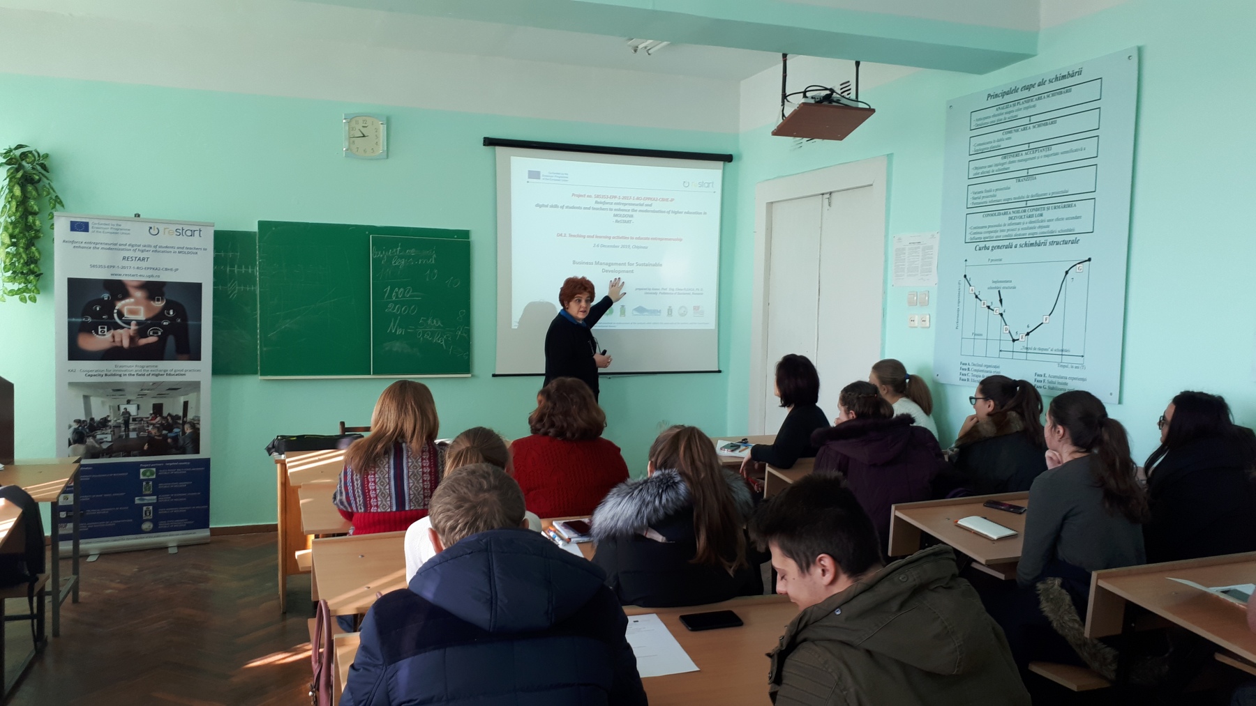 Teaching in Chisinau